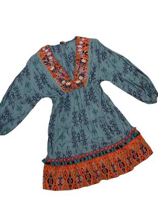 Сукня туніка вишита етно