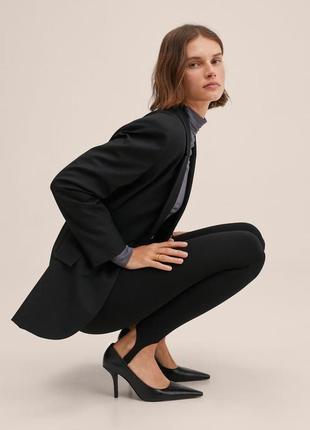 Лосины леггинсы со штрипками mango mng / лосины леггинсы со штрипками манго