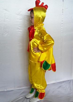 Карнавальный костюм петух №3 петушок півник півень 122 см2 фото
