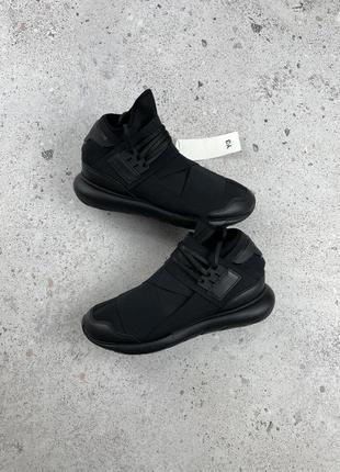 Adidas y-3 yohji yamamoto qasa triple black кроссовки оригинал2 фото