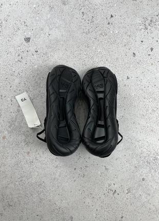 Adidas y-3 yohji yamamoto qasa triple black кроссовки оригинал8 фото