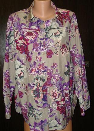 Блуза etro silk floral print5 фото