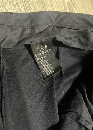 Классические зауженные хлопковые брюки брюки cos5 фото