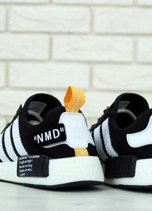 Мужские кроссовки off-white x adidas nmd's 'nasty'4 фото