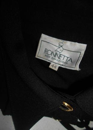 #ronnetta# made in germany#винтажная длинная блуза батал #большой  размер 18\20 #7 фото