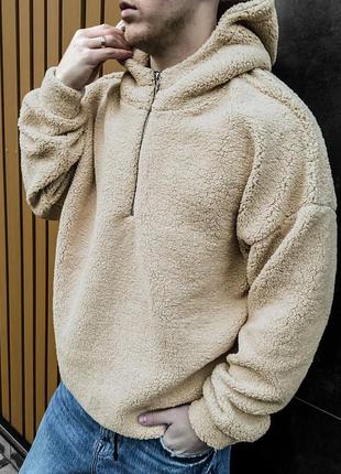 Худі плюшеве баранець, тепла кофта