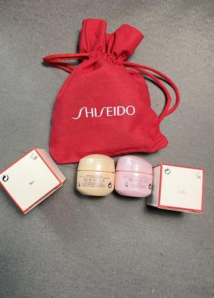 Shiseido омолаживающий подарочный набор кремов5 фото