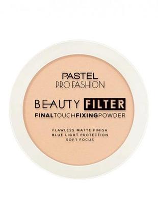 Пудра для лица pastel final touch fixing powder 01 тон 11 г