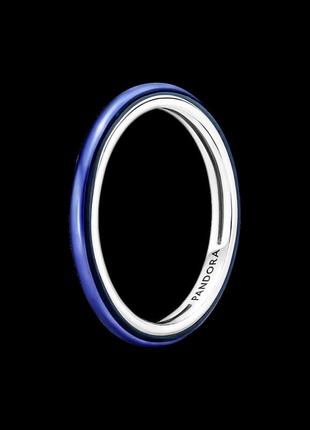 Кольцо электрического синего цвета