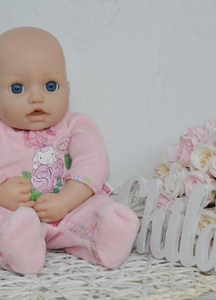 2016 р лялька пупс бебі анабель справжня маленька інтерактивна zapf creation baby annabell  43 см