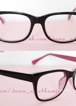 Классные имиджевые новые очки/оправа, линзы-стекло1 фото
