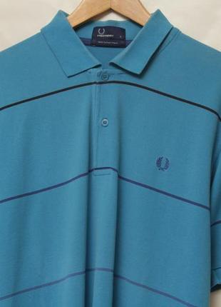 Fred perry l поло из хлопка пике6 фото