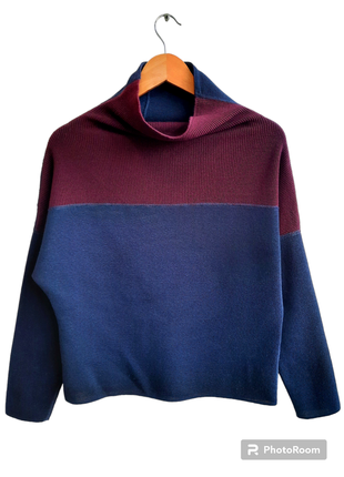 Claudius 1927 (франция) пуловер с горлом 100% шерсть3 фото