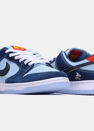 Кросівки why so sad? x nike sb dunk low pro 'coastal blue'9 фото