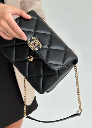 Жіноча сумка  black gold1 фото