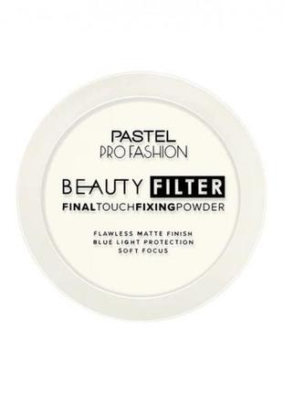 Пудра для лица прозрачная pastel final touch fixing powder 00 тон 11 г1 фото