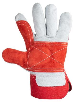 Замшеві рукавички комбіновані р10.5 клас ав (посилена долоню) sigma (9448381)3 фото