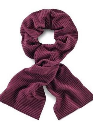 Аксессуари колір бордо ягода шарф повязка3 фото