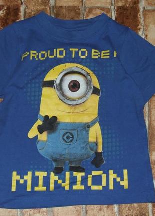 Футболка мальчику 2 - 3 года миньен