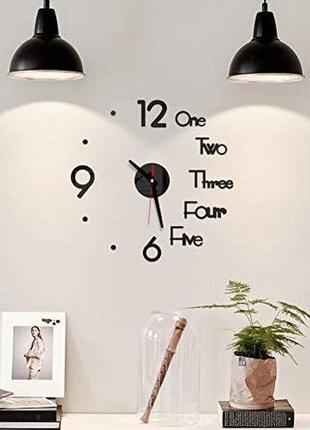 Настінний годинник 3d clocks modern