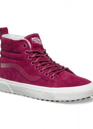 Нові замшеві кеди vans з хутром