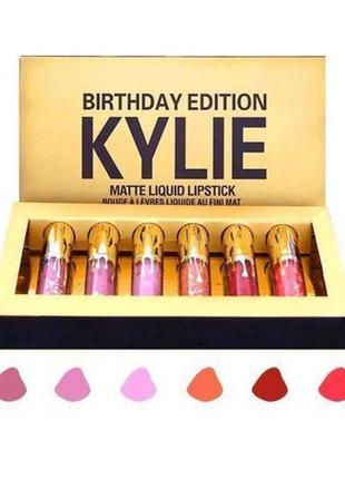 Освіж свій образ з набором матових помад від  kylie birthday edition5 фото