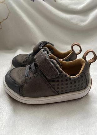 Шкіряні кросівки туфлі черевики clarks 20 р, 13 см