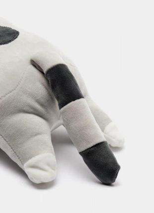 Іграшка обіймашка кіт батон, м'яка іграшка антистрес, подушка обіймашка, 70 см, сірий5 фото