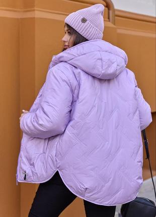 Очень теплая зимняя стеганая куртка5 фото
