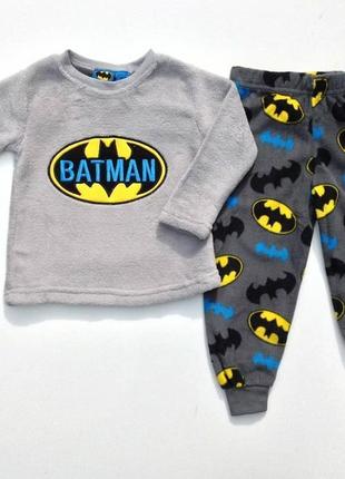 Флисовая пижама бэтмен для мальчика оригинал примарк primark