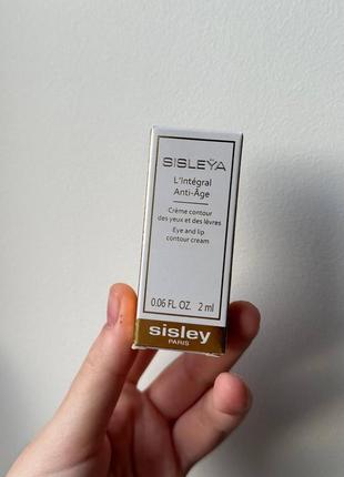 Крем для контура губ и глаз sisley sisleya eye and lip contour cream миниатюра 2мл2 фото