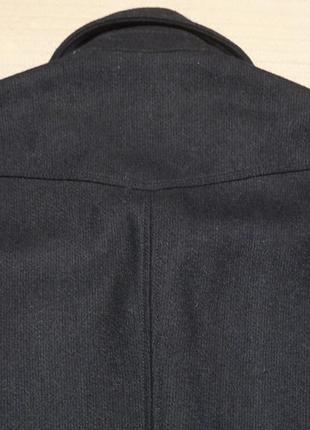 Отличная короткая черная суконная двубортная куртка  esprit de corp германия l.8 фото