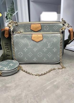 Сумка louis vuitton multi pochette olive new