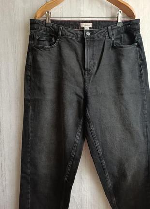 Джинсы черные, базовые черные джинсы7 фото