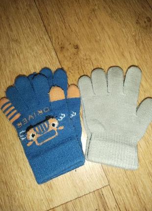 Перчатки перчатки зимние зима теплые