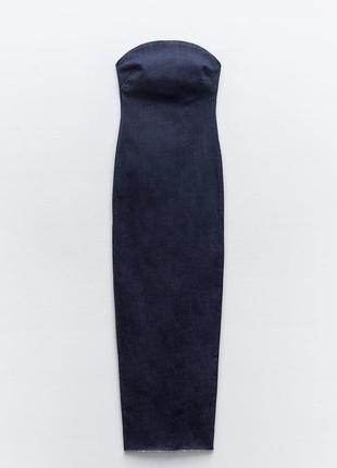 Zara джинсова сукня (м)