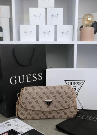 Сумка guess new brown