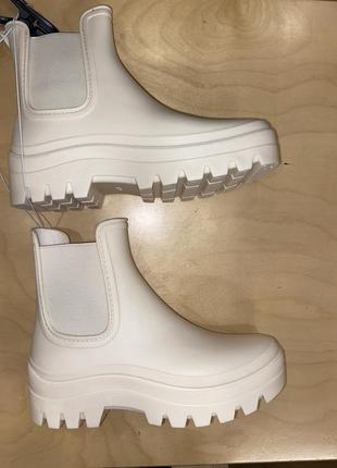 Стильні жіночі гумові сапожки, полусапожки, челсі, ботинки, боти, сапоги, гумові чоботи