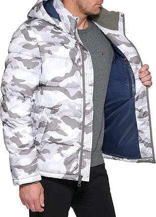 Tommy hilfiger куртка c капюшоном, демисезонная куртка, оригинал