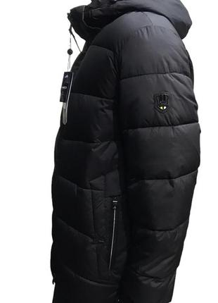 Куртка мужская/ indaco/ теплая мужская  куртка/черная мужская куртка4 фото