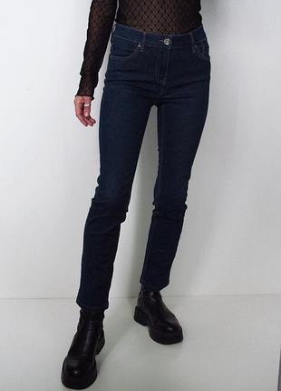 Сині якісні джинси crop skinny 💣