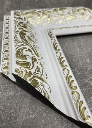 Зеркало в красивой раме 176х56 для дома в широкой багетной раме, зеркало настенное...