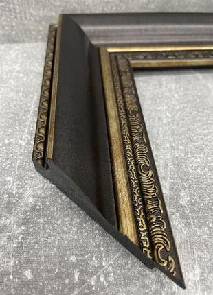 Зеркало настенное коричневый для спальни 170х50 в багетной раме, зеркала настенные...