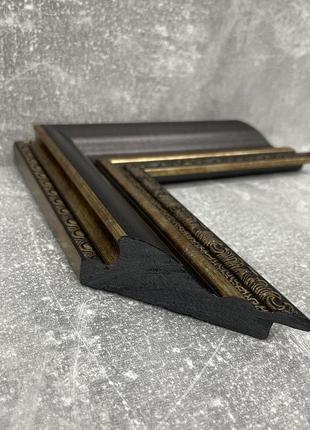 Зеркало настенное коричневый для спальни 170х50 в багетной раме, зеркала настенные...