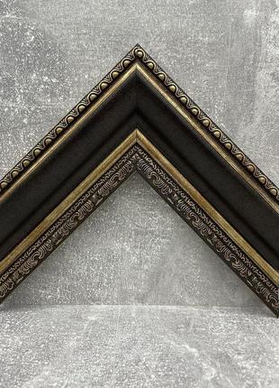 Зеркало настенное коричневый для спальни 170х50 в багетной раме, зеркала настенные...