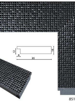 Зеркало на стену черное 176х56 в пластиковой раме прямоугольные, зеркало в широкой...
