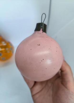 Играшка шар на ялинку ссср срср горбоконик конек-горбунок  колекційна іграшка ялинкова прикраса ссср3 фото