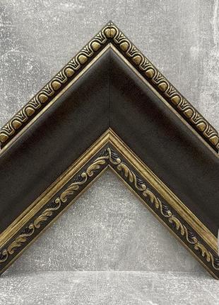 Зеркало напольное в ванную 176х56 стильное в широкой раме, зеркало напольное большое...