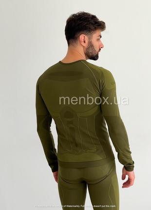 Термобелье для мужчин esdy urban термокомплект из нейлона зеленого цвета эластичный...