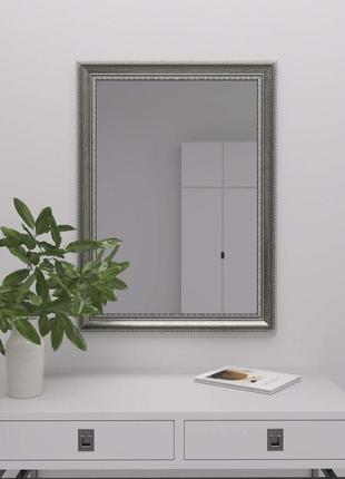 Настенные зеркала в багетной раме 80х60 на всю стену навесное, зеркало настенное...